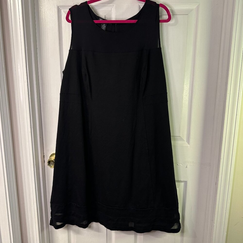 INC International Concepts - Little Black Dress - Black - 3x